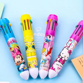 bút mực 10 ngòi 10 màu