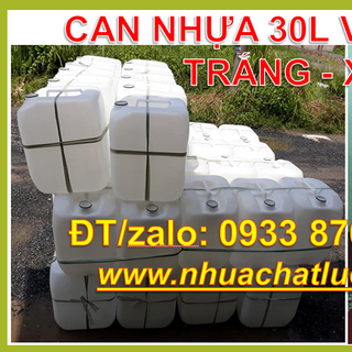Gía thùng nhựa 20 lít can nhựa 20kg can đựng hóa chất 20 lít can nhựa 20l đựng hóa chấtbán can nhựavỏ can nhựa 20 lít vuông xanh TPHCM