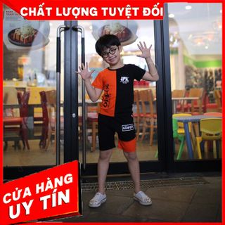 bộ cotton bé trai