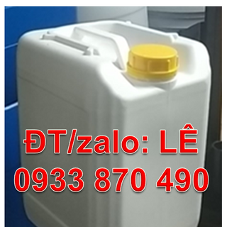 Gía thùng nhựa 20 lít can nhựa 20kg can đựng hóa chất 20 lít can nhựa 20l đựng hóa chấtbán can nhựavỏ can nhựa 20 lít vuông xanh TPHCM
