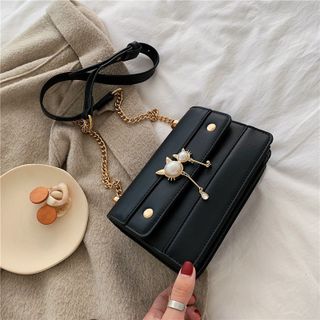 Túi vuông nhỏ phiên bản Hàn Quốc khóa đơn Siêu Xinh D646