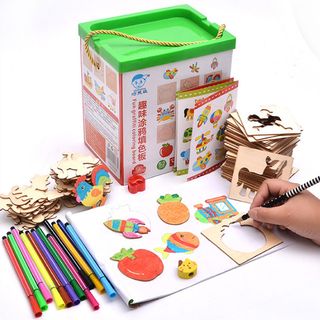 Bộ khung tập vẽ và tô màu cho bé BAO0298 giá sỉ