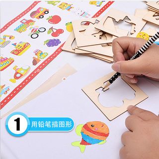 Bộ khung tập vẽ và tô màu cho bé BAO0298