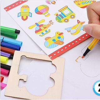 Bộ khung tập vẽ và tô màu cho bé BAO0298