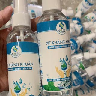 Xịt kháng khuẩn hàng công ty chai 100 ml Nalee cam đoan bán không lợi nhuận chung tay ngăn ngừa đại dịch Corona Naleegroup sl bao giá 3x sẵn hàng tại tphcm