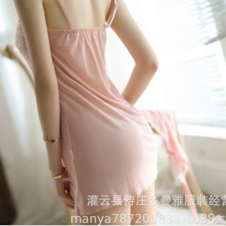 Hàng Quảng Châu Đầm ngủ gợi cảm kèm quần chipL0156