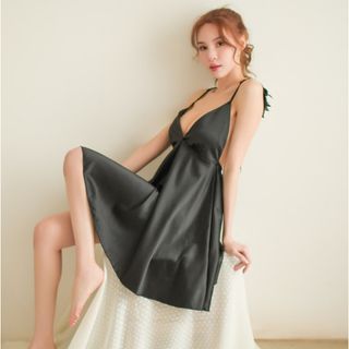 Hàng Quảng Châu Đầm ngủ gợi cảm kèm quần chipL0144