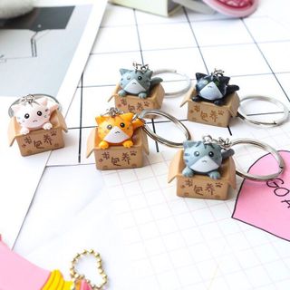móc khóa mèo con siêu cute