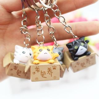 móc khóa mèo con siêu cute