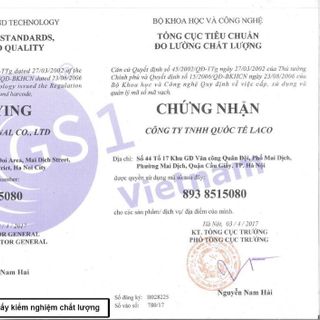 Gel rửa tay khô LACO 100ml CHUẨN
