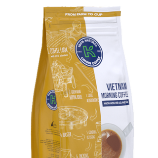 CÀ PHÊ KẾT HỢP ARABICA ROBUSTA RANG XAY NGUYÊN CHẤT VIETNAM MORNING 454G