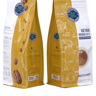CÀ PHÊ KẾT HỢP ARABICA ROBUSTA RANG XAY NGUYÊN CHẤT VIETNAM MORNING 454G