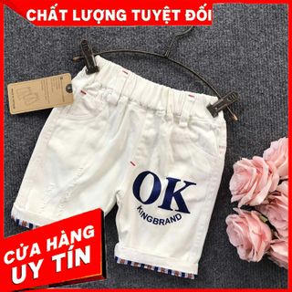 Quần kaki sóc bé trai