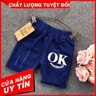 Quần kaki sóc bé trai