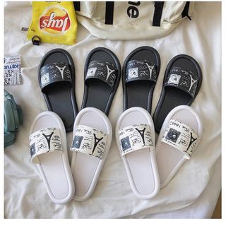 Dép nhựa siêu cute in hình