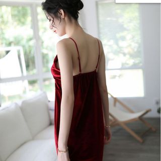 Hàng Quảng Châu Đầm ngủ gợi cảm kèm quần chipL0179