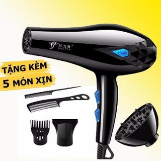 Máy Sấy Tóc 2 Chiều Deliya 8018 Công Suất Lớn 2200w kèm 5 phụ kiện giá sỉ