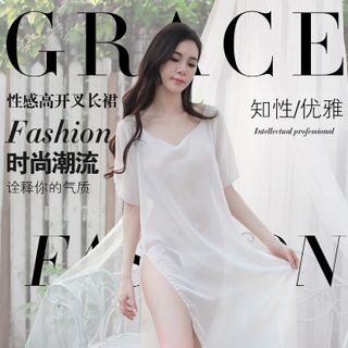 Hàng Quảng Châu Đầm ngủ gợi cảm kèm quần chipL0165