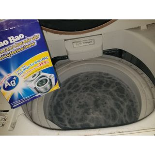 Tẩy lồng máy giặt - Tẩy lồng máy giặt MAO BAO ion Bạc Nâng Cấp Mới 300g6g