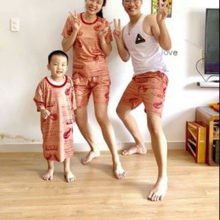 Bộ nam in 3D hình miliket