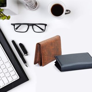 Ví Cầm Tay Unisex CNT VN12 Nút Bấm Bò Lợt