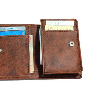 Ví Cầm Tay Unisex CNT VN12 Nút Bấm Bò Lợt