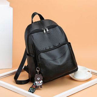 Balo Nữ Chất Da Màu Đen Cực Đẹp D1377