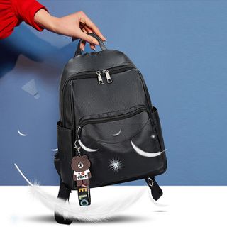 Balo Nữ Chất Da Màu Đen Cực Đẹp D1377
