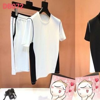 Bộ mặc nhà nam nữ phối màu