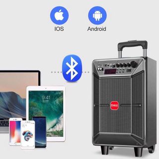 Loa kéo Malata 9087 - Tặng kèm 2 mic LOA