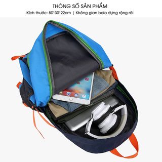 Balo Du Lịch Đi Phượt Leo Núi Bền Nhẹ Chống Thấm Nước D1430
