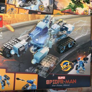 Đồ chơi lego spider man 360 robot và siêu xe siêu nhân nhện hoặc máy bay trong cùng 1 bộ 4 mẫu Giá 85k rẻ nhất HCM