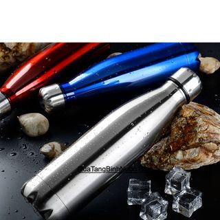 Bình Giữ Nhiệt Inox Hình Chai Nước 500ml Q014