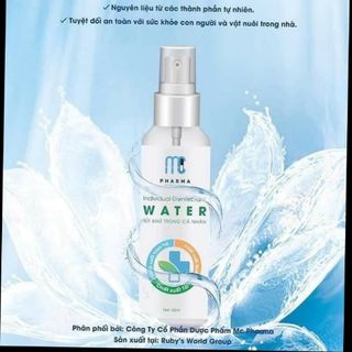 Nước xịt diệt khuẩn