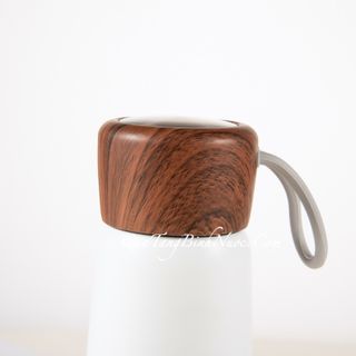 Bình Giữ Nhiệt Nắp Gỗ Có Quai Delecate 500ml Q033