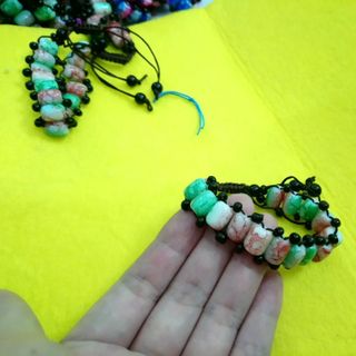 Đủ màu vòng tay dây rút