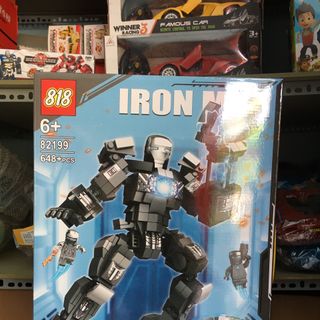 Đồ chơi lego giá rẻ Người sắt Iron Man 3 màu gần 700 mảnh ghép Giá rẻ nhất HCM 165000đ