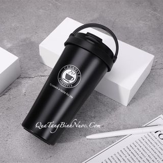 Ly Giữ Nhiệt Cafe Style 500ml Có Quai Nắp Tiện Lợi Q030