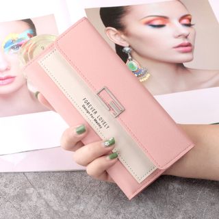 Ví nữ Forever Lovely dáng dài chất liệu da PU có nhiều màu VIDEO