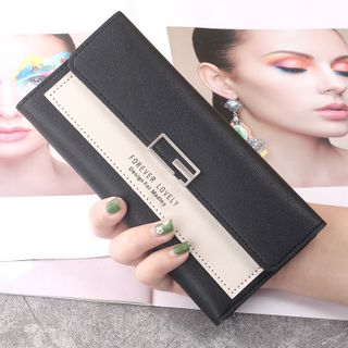 Ví nữ Forever Lovely dáng dài chất liệu da PU có nhiều màu VIDEO