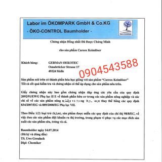 Nước tẩy rửa diệt khuẩn đa năng Careox