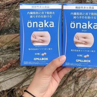 Thuốc giảm mỡ bụng Onaka Pillbox Nhật Bản 60 viên