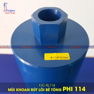Mũi khoan rút lõi bê tông phi 114