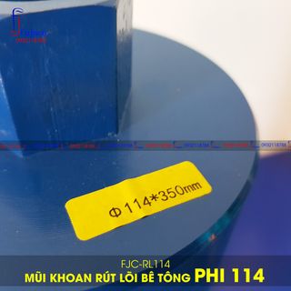 Mũi khoan rút lõi bê tông phi 114