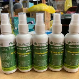 Nước xịt rửa tay khử khuẩn corona tinh dầu Quế