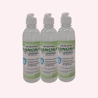 Gell rửa tay khô nanoka bạc hà sát khuẩn côrona