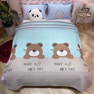 Chăn cotton hè thu
