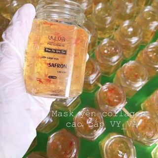 MASK YẾN TƯƠI ƯỚP CÁNH HOA SAFFRON