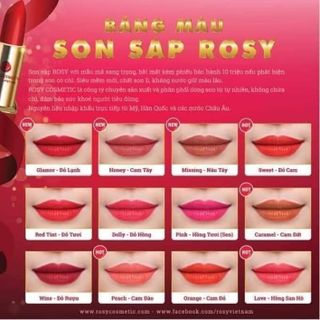 SON ROSY KHÔNG CHÌ KÈM PHIẾU BẢO HÀNH