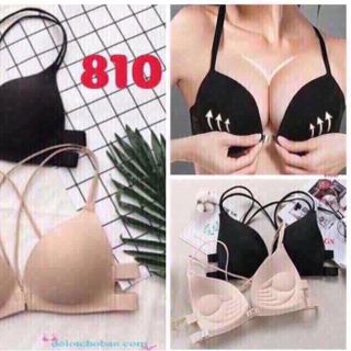 Áo Lót Đúc Su Nâng Ngực Không Gọng Mút Dày tặng kèm dây trong suốt